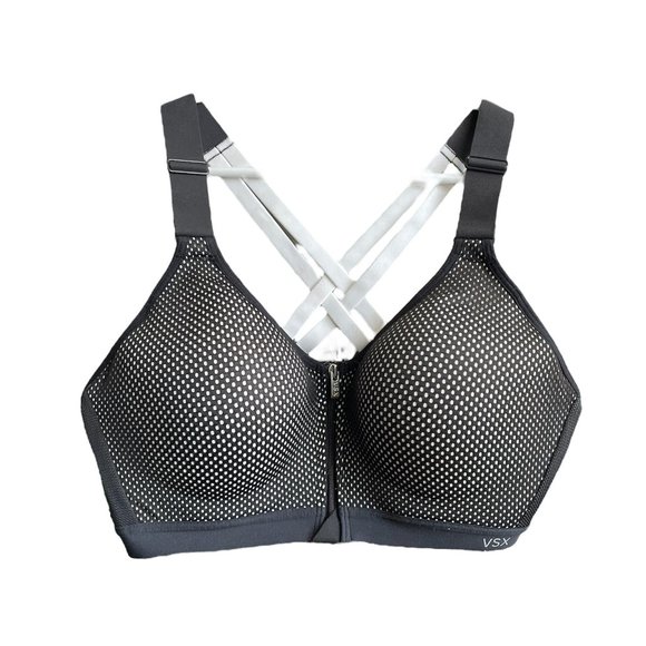 Victoria's Secret Other - NWOT Victoria's Secret Sport Sports Bra Crisscross with Zipper (36C / Large)